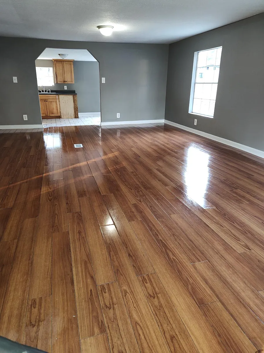 Living room area as you walk in the front door - 8442 Stocks Rd
