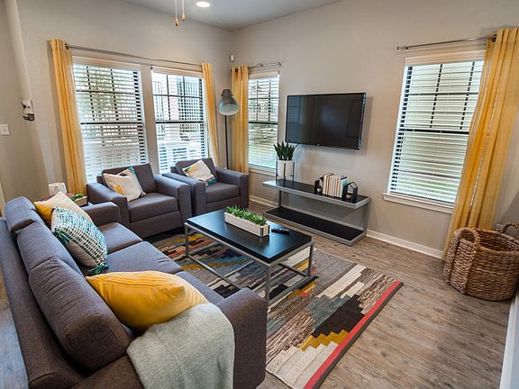1 Sofa, TV, 2 chairs and console table included.."picture he