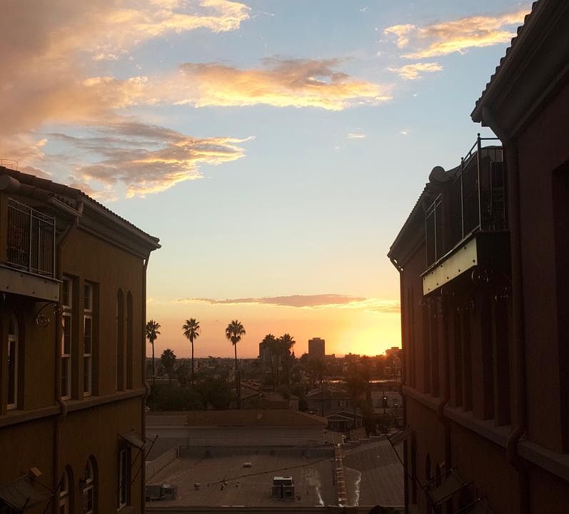 Sunset from the Balcony