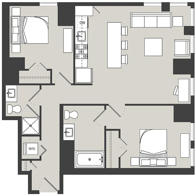 Floor plan B1