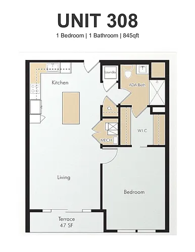 Floor plan 308
