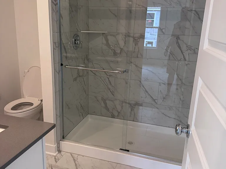 Shower
Modern walk-in shower with stylish tile finishes