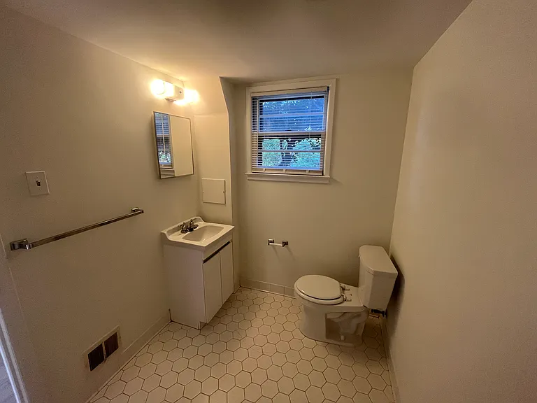 Downstairs half bath