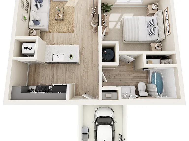 BH_A1_A_L + Garage BH_A1_A_L + Garage