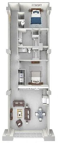Floor plan Americus 6