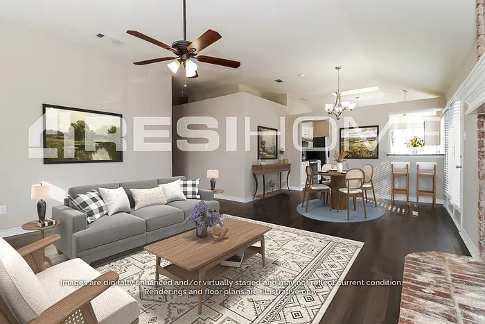 3 bed, 2.0 bath, 1376 sqft, $2,045 — Photo 3