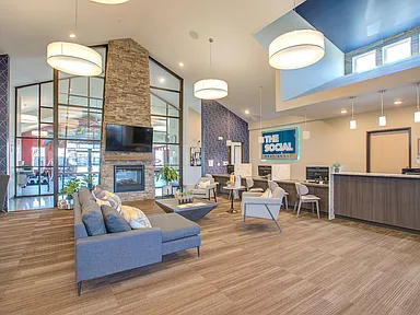 Apartment Interior at The Social West Ames