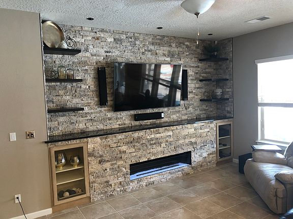 Remodeled Family Room with F