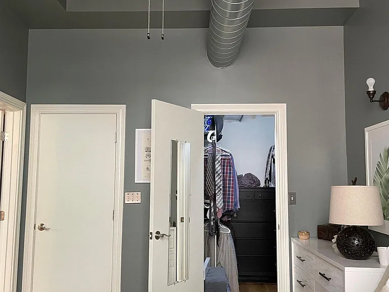 Bedroom with walk-in closet and access to bathroom