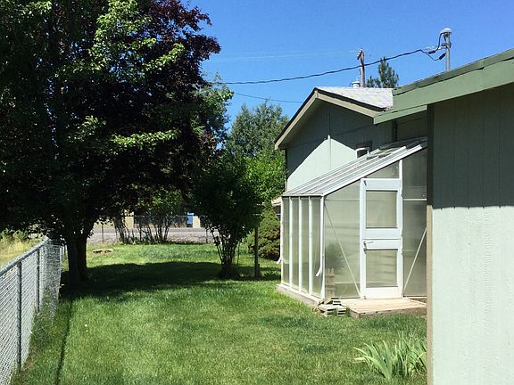 Back of home and garage