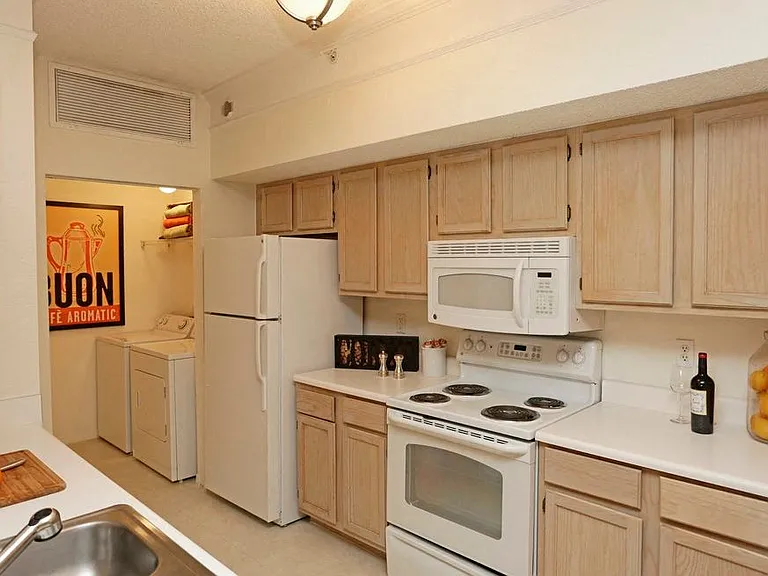 Classic Style Kitchen and Separate Laundry Room