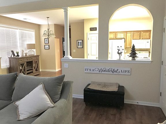 View of Dining Room & Kitchen from Great Room