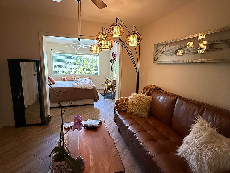 sitting room in master suite