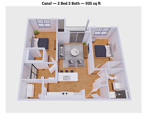 Floor plan Canal