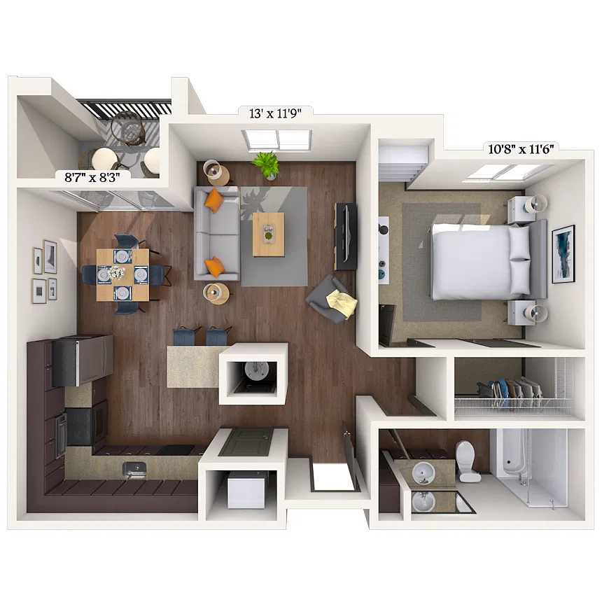 Floor plan The Kahlo