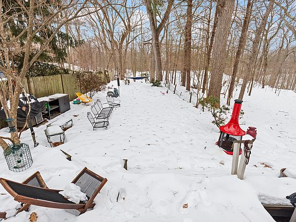 backyard connected to Middlesex Fells