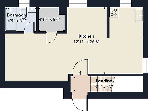 Floor plan Studio