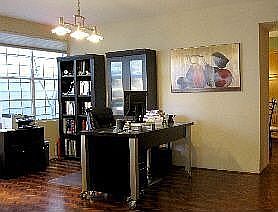 Formal Dining Room could be Den