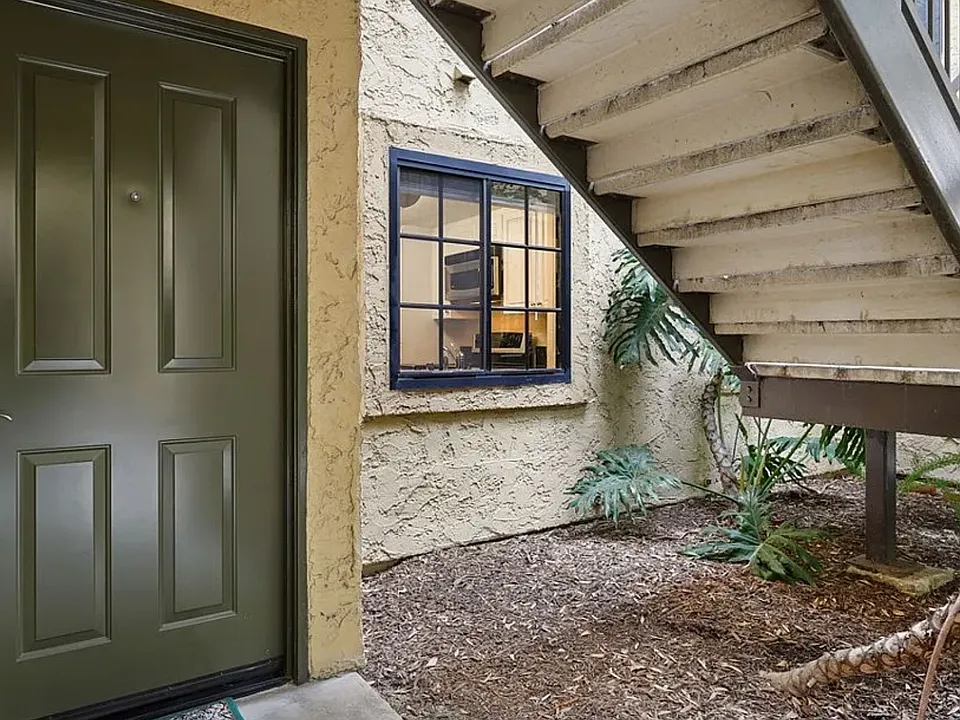 Front door.