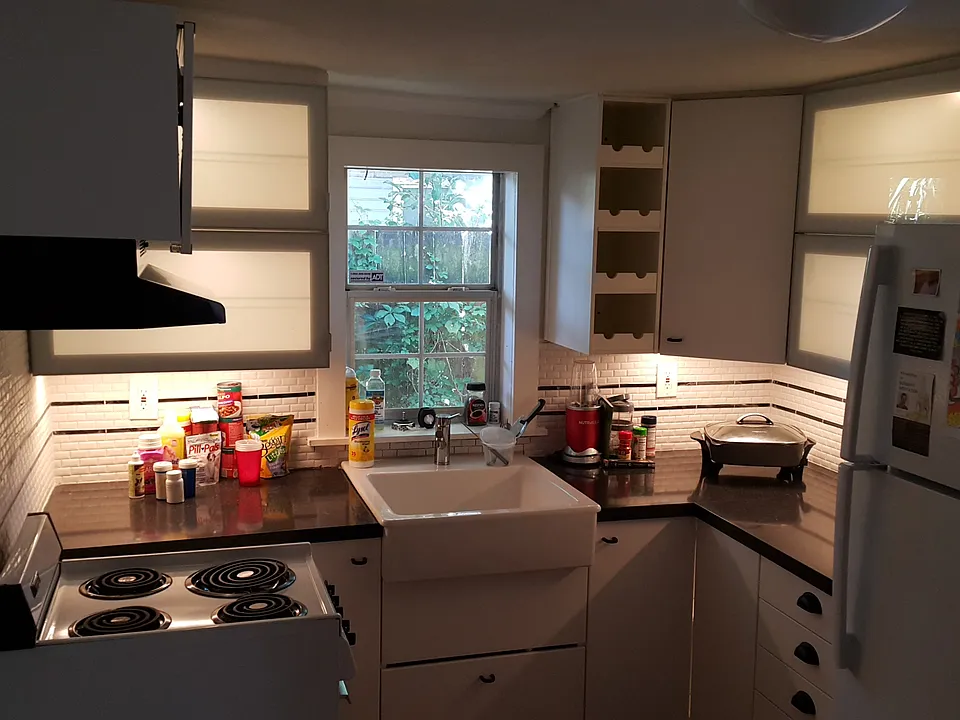 Kitchen. IKEA cabonets installed in 2017.