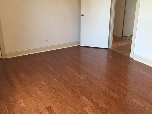Bedroom! With beautiful brand new hardwood floors!