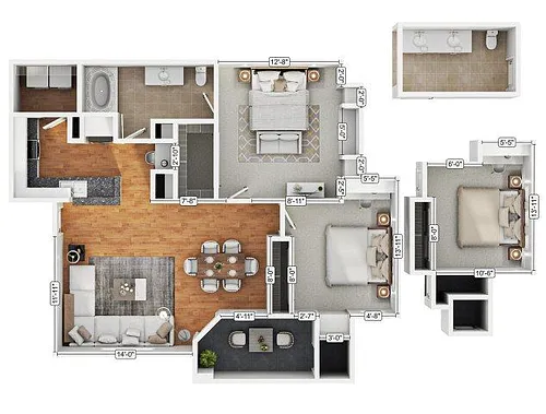 Floor plan 2A1
