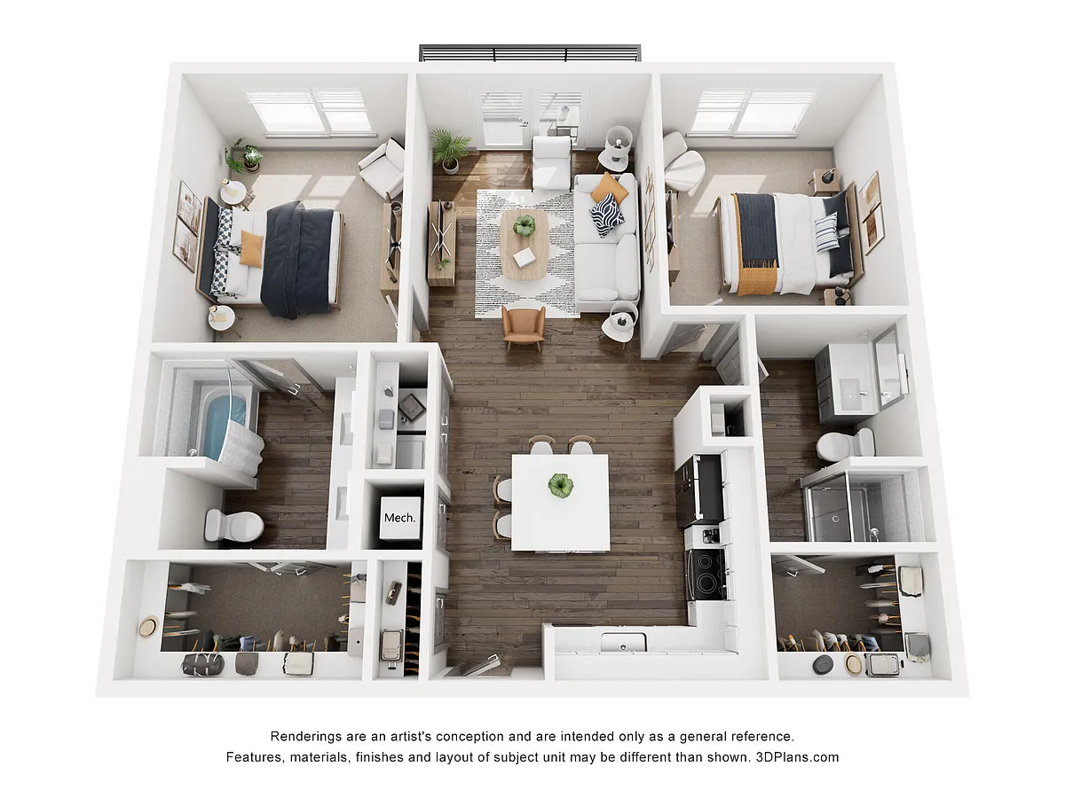 Floor plan B1