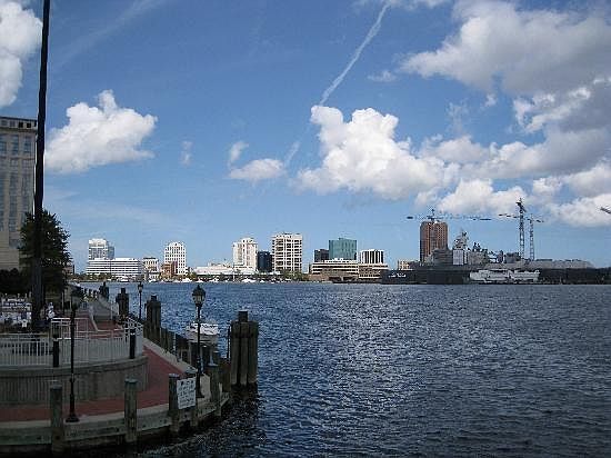 one block from the condo