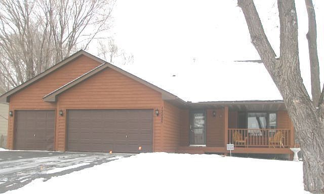 Front view in winter