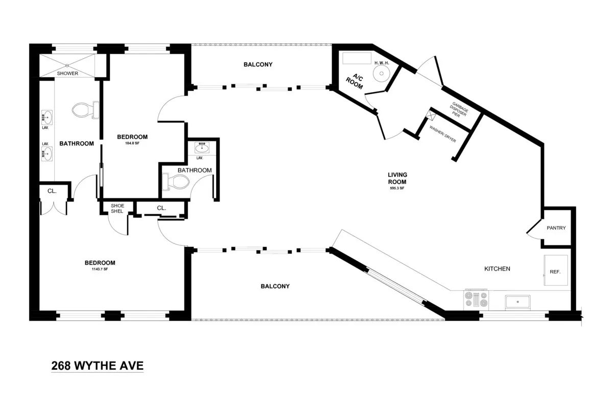 The Louver Condominium at 91 Metropolitan Avenue in Williamsburg