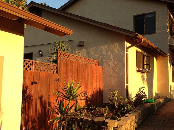 from detached garage 