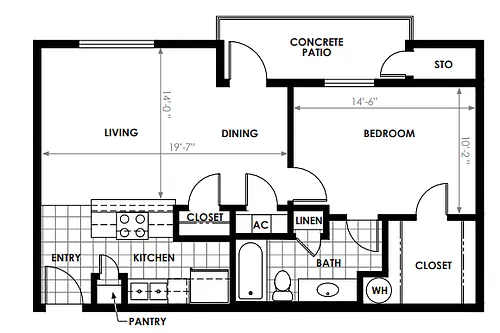 Floor plan A1