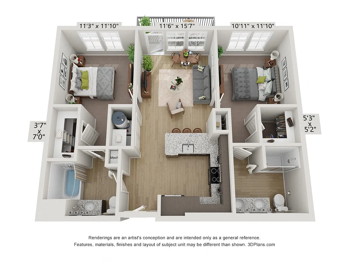 Floor plan B1 - Onyx