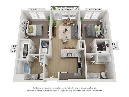Floor plan B1 - Onyx