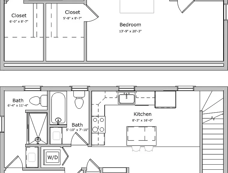 Floor Plan - Unit B