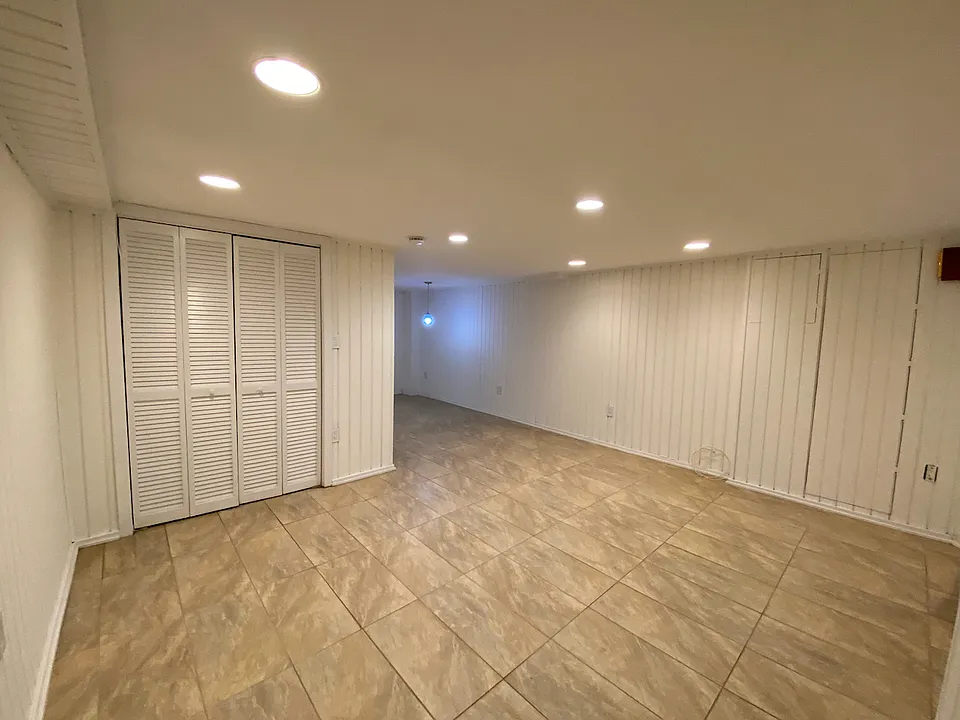Living room as seen from front door.