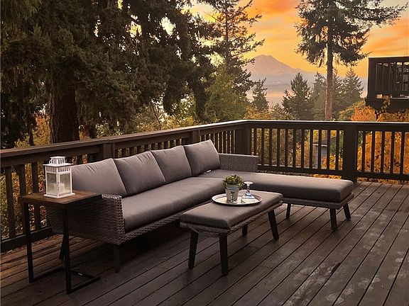 Sunrise from Deck off Kitchen