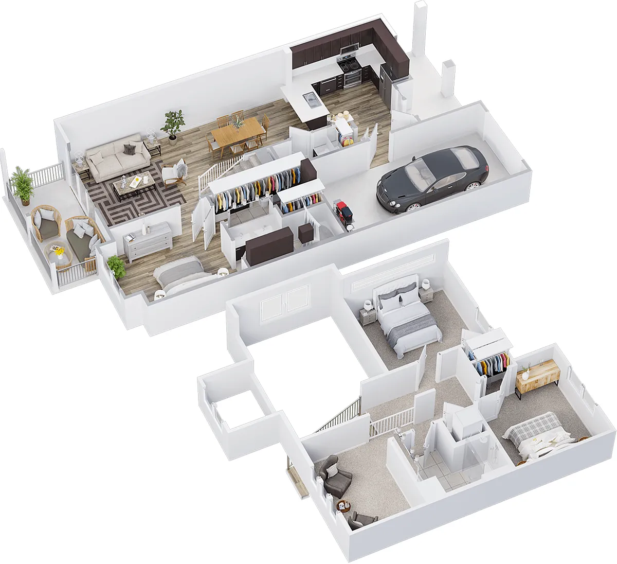 Floor plan C2C Townhome