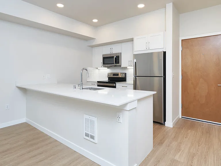 Kitchen with Stainless Steel Appliances