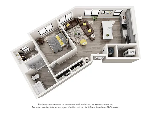 Floor plan The Adair