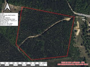 682 Wolf Pit Rd Lot 13 & 14, Oxford, NC 27565