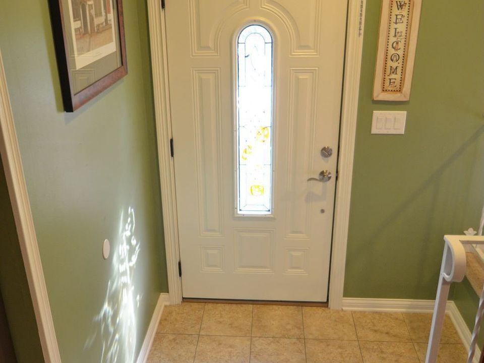 that walks up to the living room.
