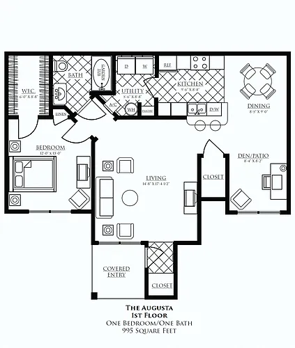 Floor plan Augusta (A1.1)