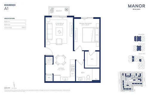 Floor plan A1
