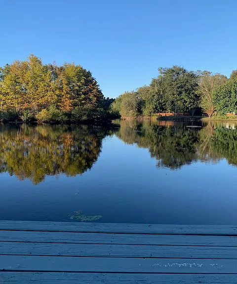 Lake Trotwood from deck