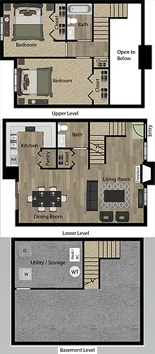 Floor plan 2 Bedroom
