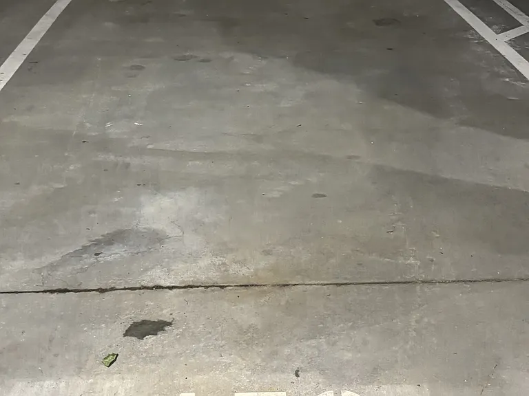 Full size parking spot