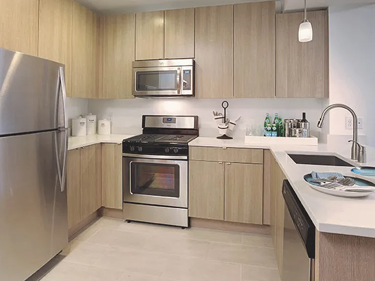 Kitchen with Stainless Steel Appliances