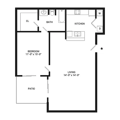 Floor plan A1