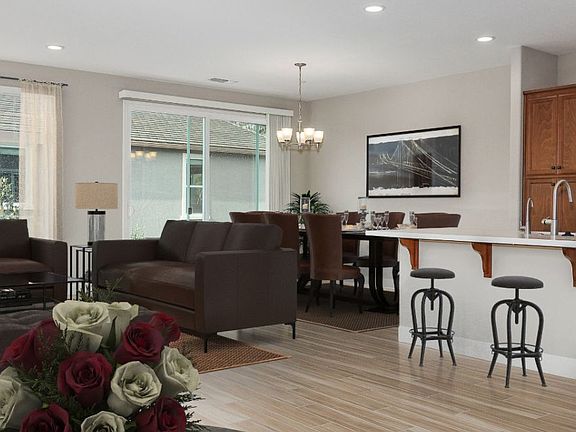 Virtually Rendered Great Room